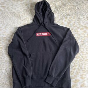 Nike Black Sweatshirt Classic Pullover Hoodie